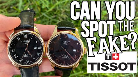 how to spot a fake tissot automatic watch|real vs real tissot.